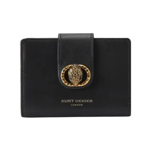 Kurt Geiger London Leather Wallet Women's Black