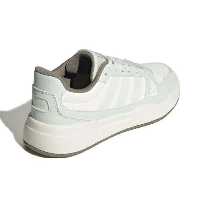 Adidas Anti Slip Wear Resistant Low Top Skateboard Shoes Unisex White-3