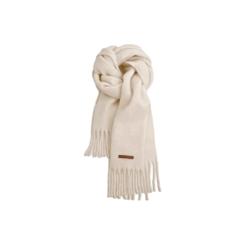 FREE RABBITⅡ Blue Mohair Scarf Warm Thickened Shawl Unisex-0