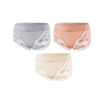 MADALLO Underpants Women's 3 Pack Mixed Color