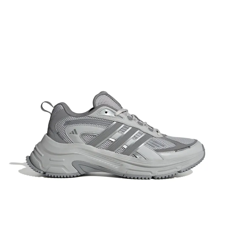 Adidas Breathable Coverage Low Top Running Shoes Unisex Gray-1