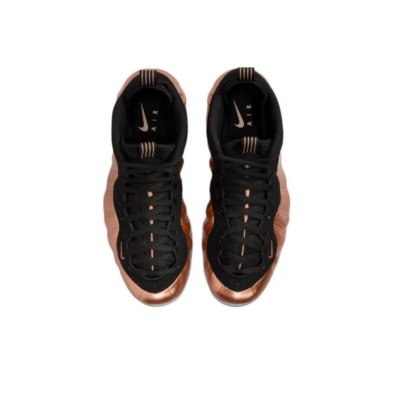 Nike Air Foamposite One Abrasion Resistant Mid Top Children's Basketball Shoes Copper Unisex-3
