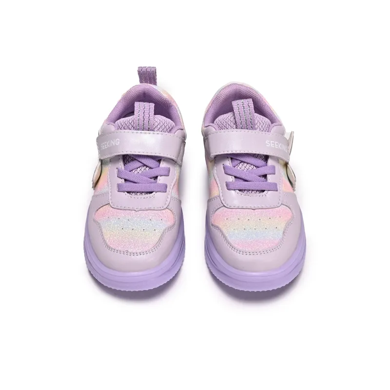 SEEKING MOUSE Slip-Resistant Breathable Kids' Skateboarding Shoes Children Aged 3-7 Years Old-5