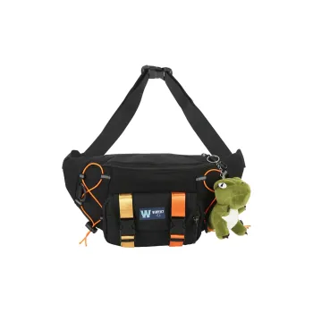 Wenpercy Nylon Shoulder Bag Cycling Bag Regular Unisex Multicolor