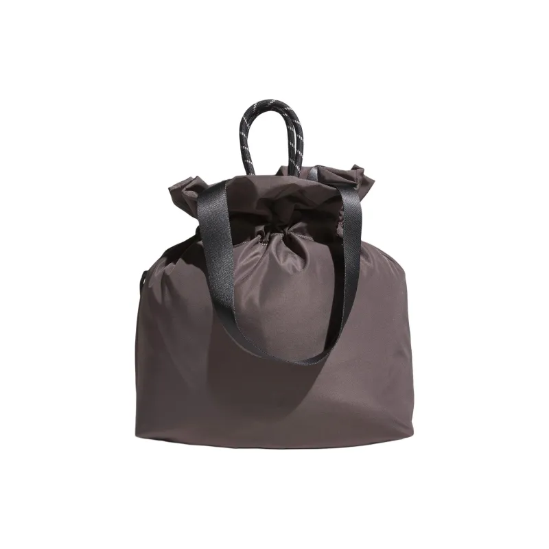 Adidas Polyester Bucket Bag, One Shoulder Handbag Women's Coffee-2
