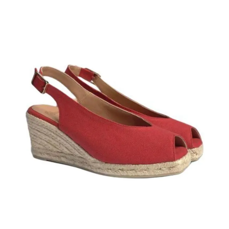 Castañer DOSALIA Strap Sandals Women's Red-2