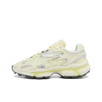 LACOSTE L003 2k24 Anti Slip Wear Resistant Low Top Casual Shoes Women's Beige