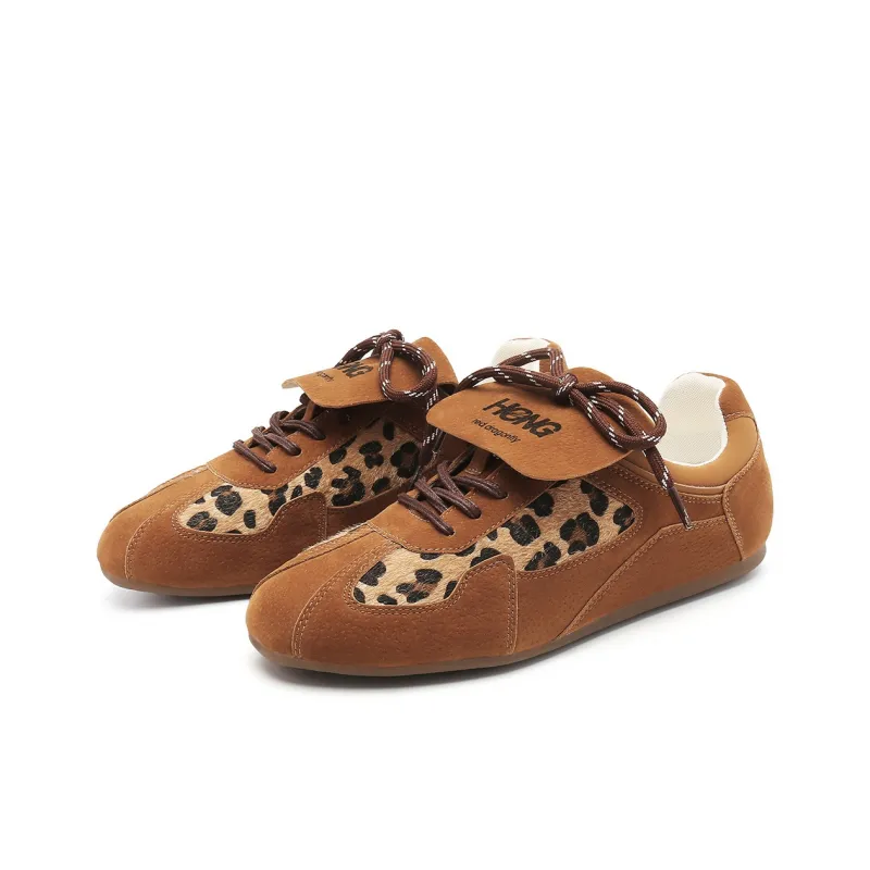 RED DRAGONFLY Flat Shoes Lightweight And Breathable Low Top Casual Shoes Women's Black Camel-10