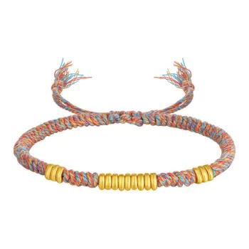 CHOW TAI SENG Gold Bracelet Unisex