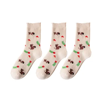 YUZHAOLIN Mid Calf Socks Women's Combo Set