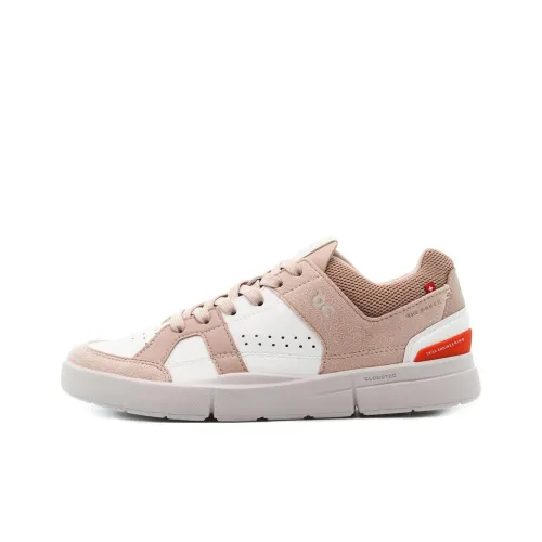 On The Roger Clubhouse Anti Slip Wear Resistant Low Top Casual Shoes Women's Pink