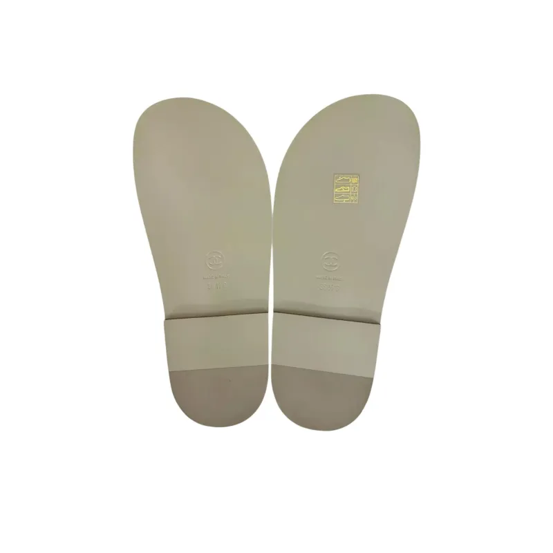 CHANEL Strap Sandals Women's Gray-4