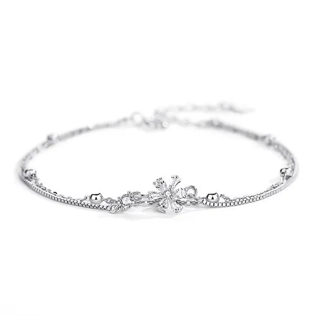 JESCAKOO 925 Sterling Silver Bracelets Women's-0