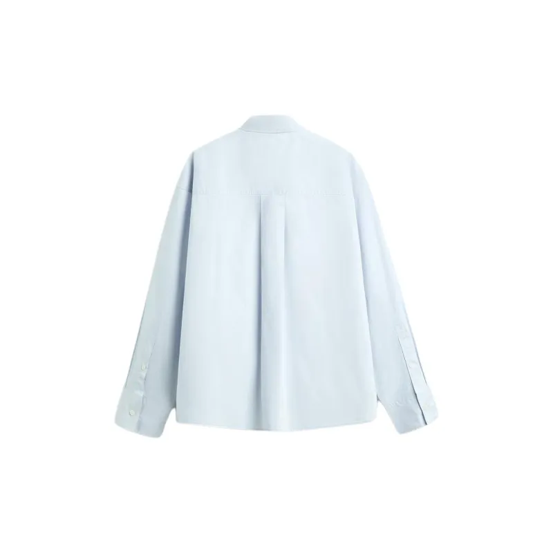 ZARA Shirts Men Light Blue-1
