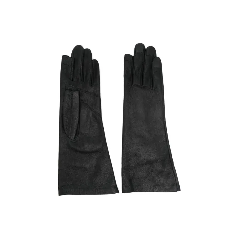 RICK OWENS Leather Gloves-0