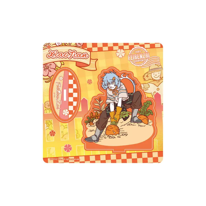 Inhuman Pastoral Rustic Collection Colorful Window Original Cartoon Character Desktop Ornament Acrylic Stands-4