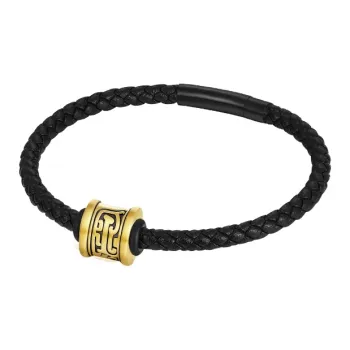 CHOW TAI SENG Gold Bracelet Men