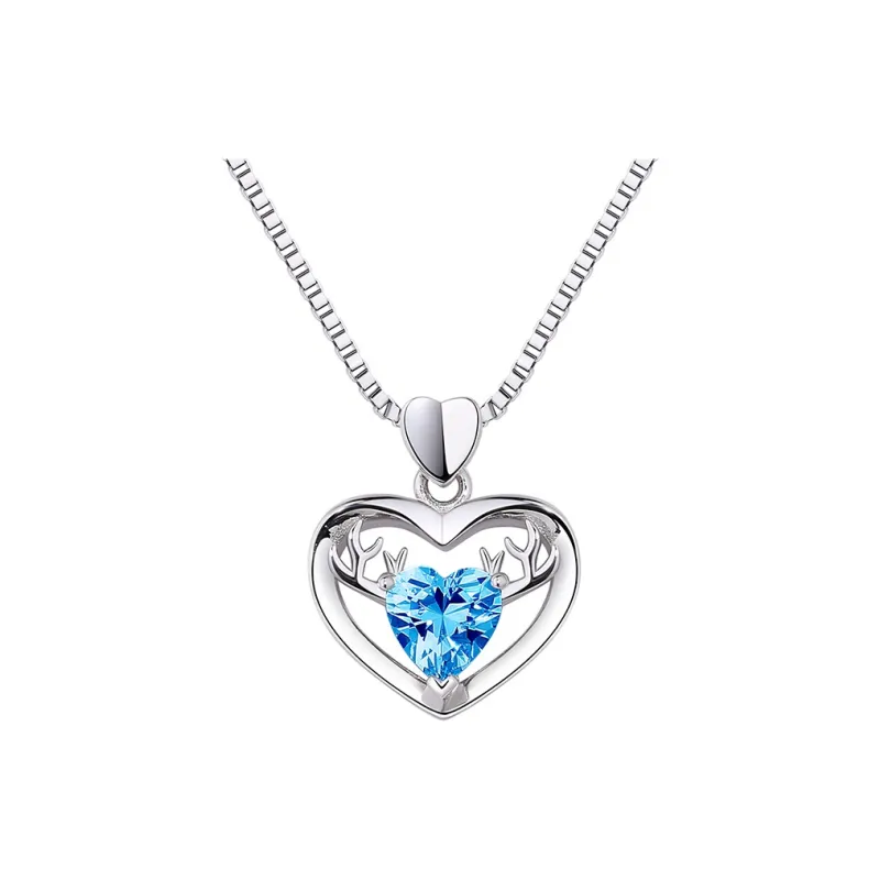 Ascending S925 Silver Necklaces Women's-3