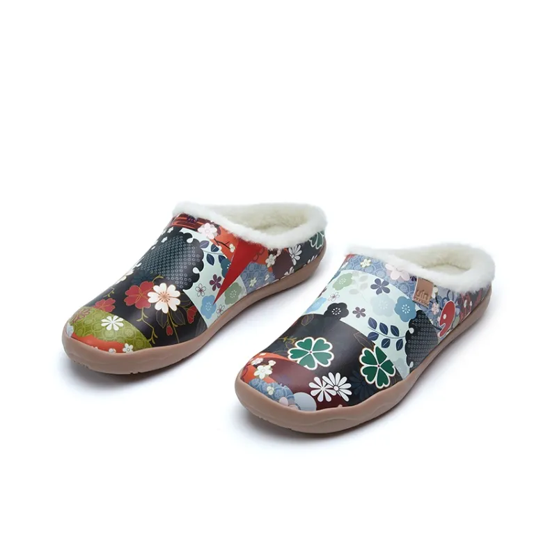 U.IN Malaga Series Odor Resistant Closed Toe Slippers Women's-20