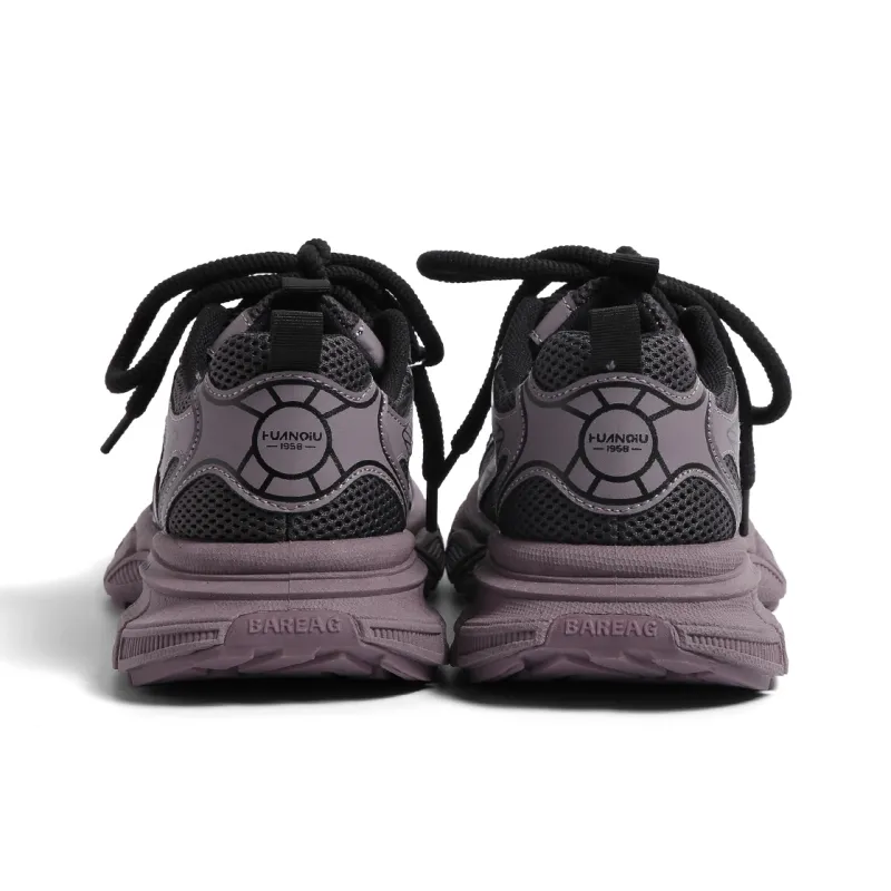 HUANQIU Anti-Slip And Wear-Resistant Breathable Low-Top Chunky Sneakers Women's-5
