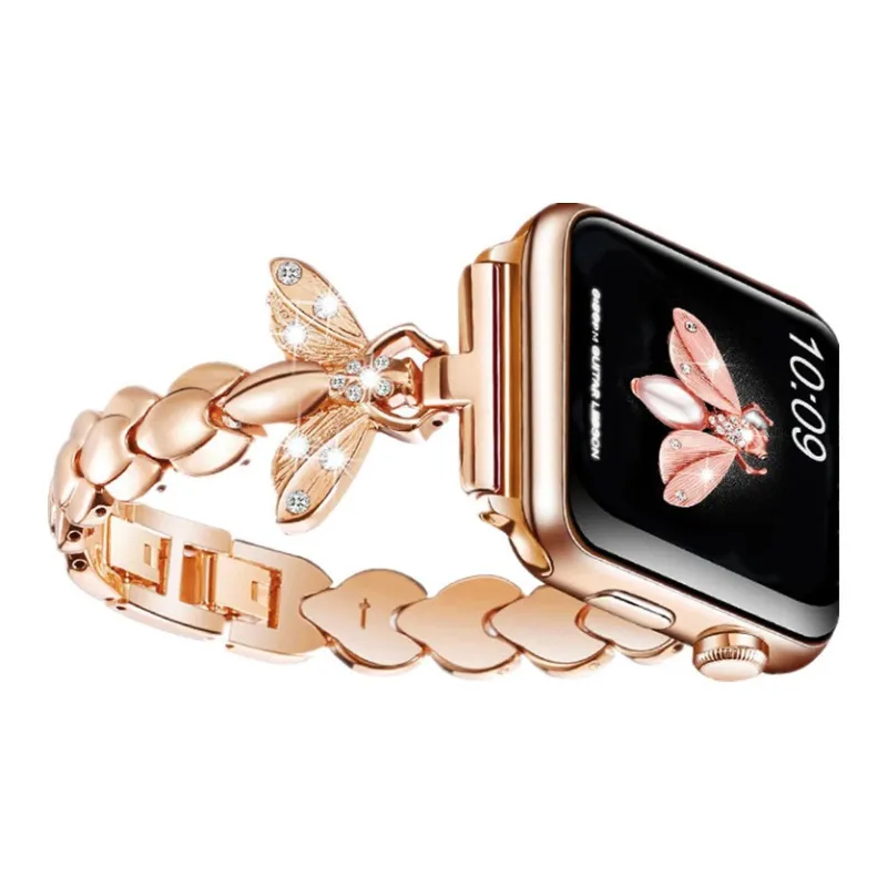 ZHENGGUANG Watch Band Apple Compatibility Metal-1