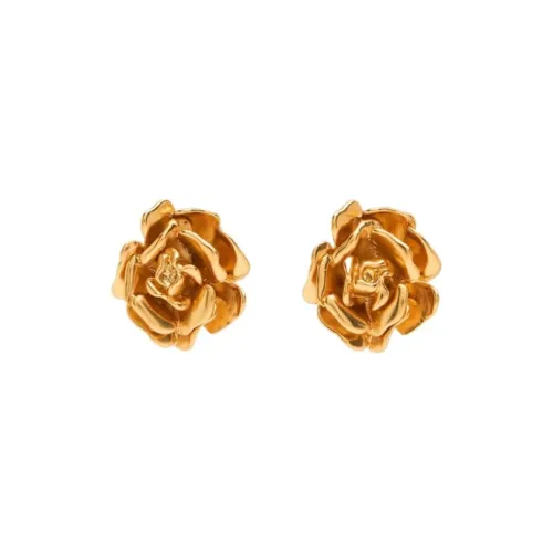 Blumarine Post-back Floral Earrings