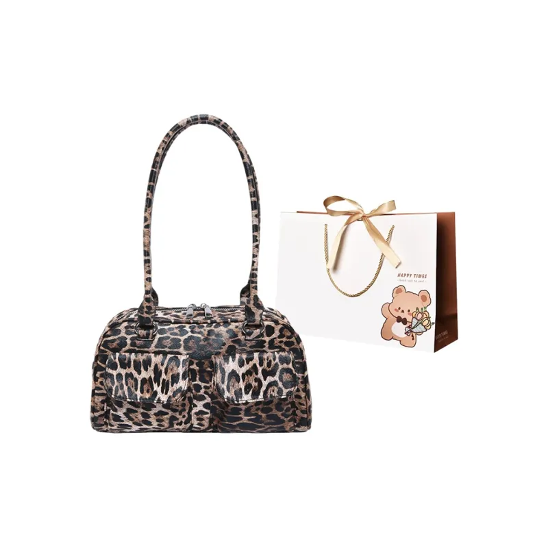 ERANGBEAR PU Shoulder Bag Women's Multicolor-5