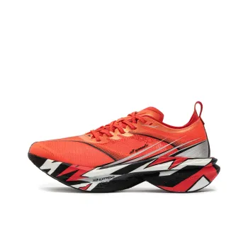 361° Flying Dragon 2.0 Running Shoes Unisex Low Top Fluorescent Dark Red/Obsidian Black