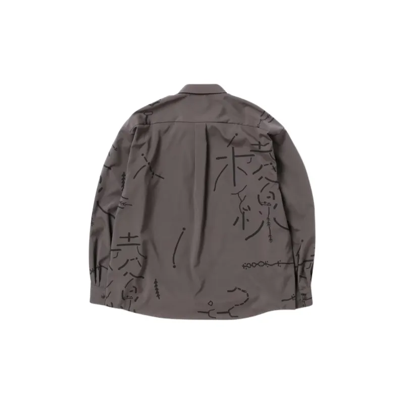 And Wander Daijiro Ohara Map Key Print Shirt-1