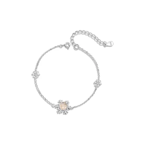 Heart Grass S925 Silver Bracelets Women's