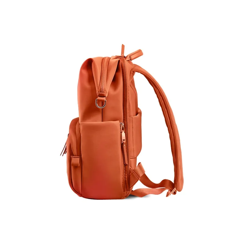 ECHOLAC Fabric Backpack Women's Gray/Pink/Black/Orange/Lake Green-24