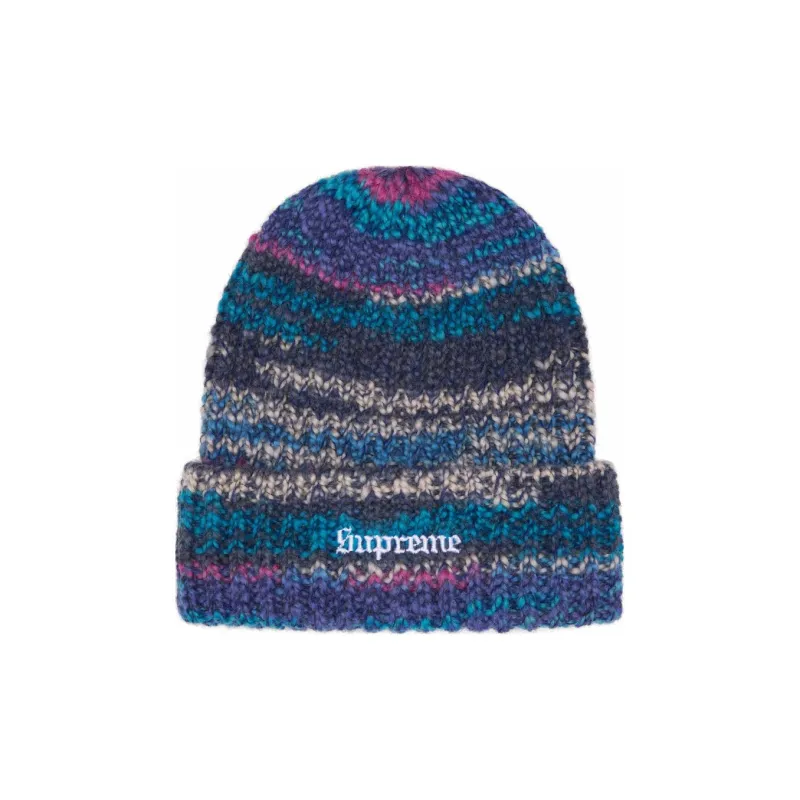 Supreme Space Dye Stripe Beanie-2