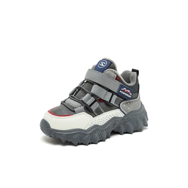 HOBIBEAR Slip Resistant Lightweight Cushioning Warm Kids Lifestyle Shoes Kids'-5
