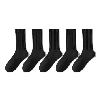 B&C.Room Mid Calf Socks Unisex 5 Pack