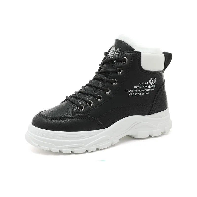 M.M Party Thermal Waterproof Abrasion Resistant Cushioning Short Snow Boots Women's-3