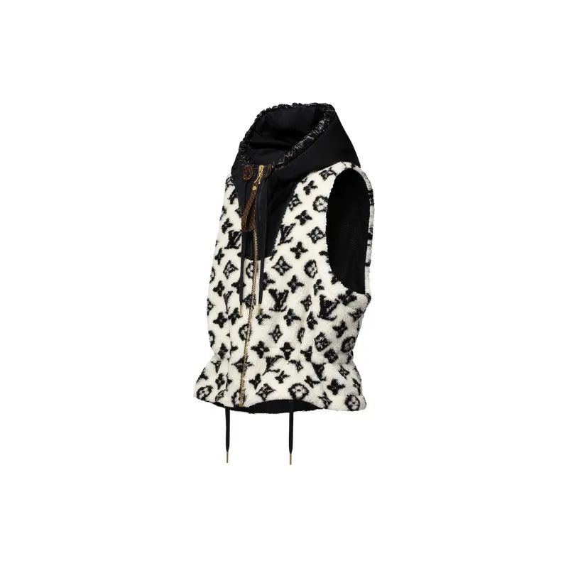 LOUIS VUITTON Monogram Teddy Peplum Gilet-2