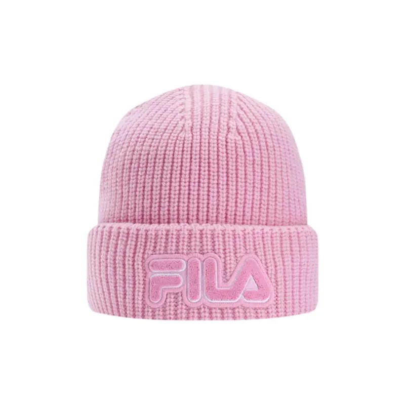 FILA Sheep Wool Beanies Unisex Pink-1