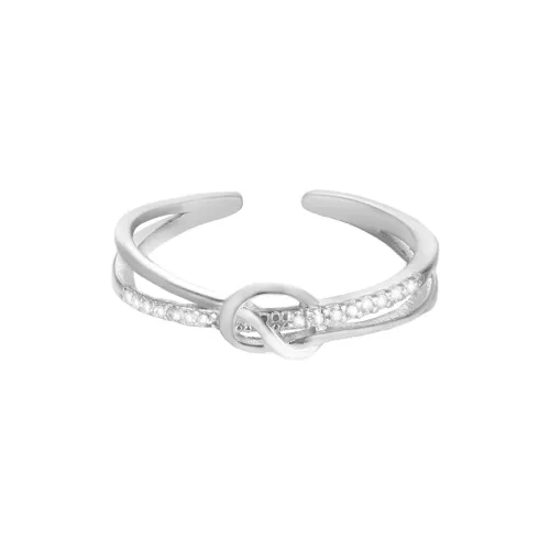Cuihua Gold Shop S925 Silver Rings Unisex Silver