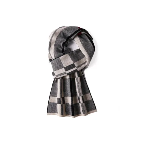 BISON DENIM Polyester Knit Scarves Men's