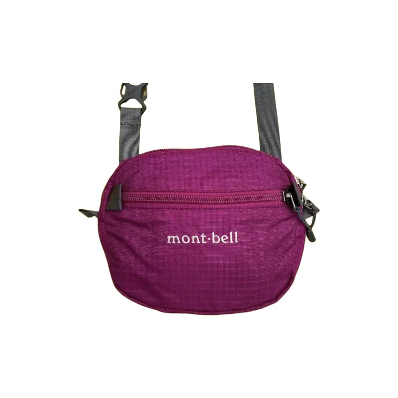 MONTBELL 1L Outdoor Bags Nylon Dark Purple Red Unisex-0