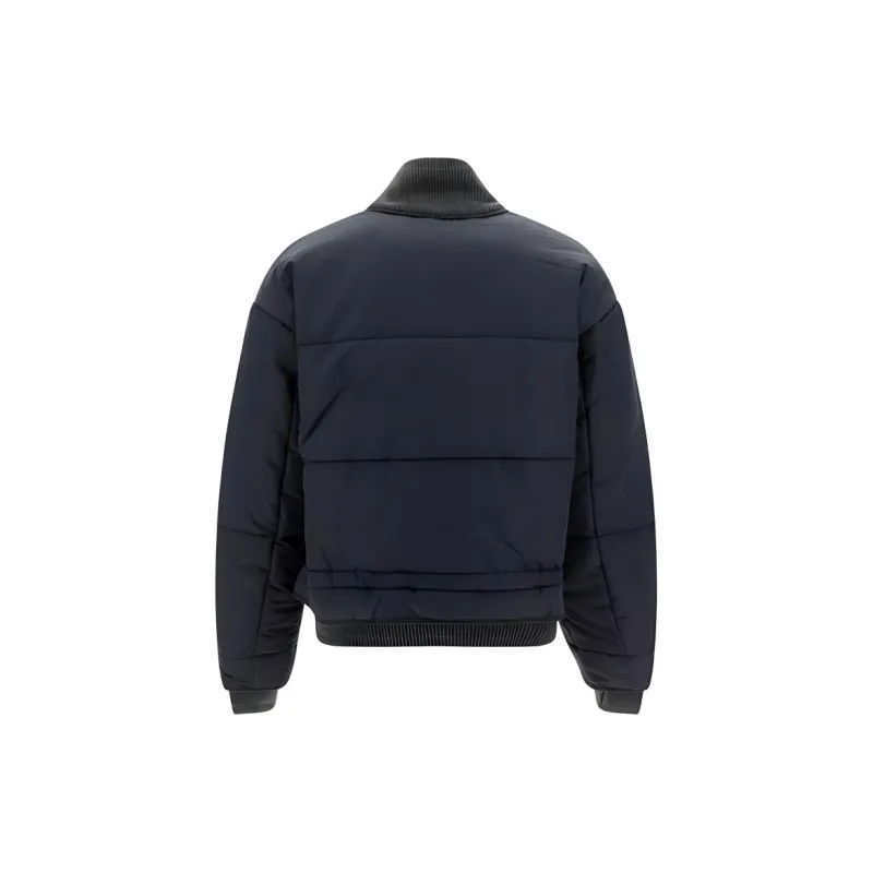 DIESEL Front Zip Padded Bomber Jacket-1