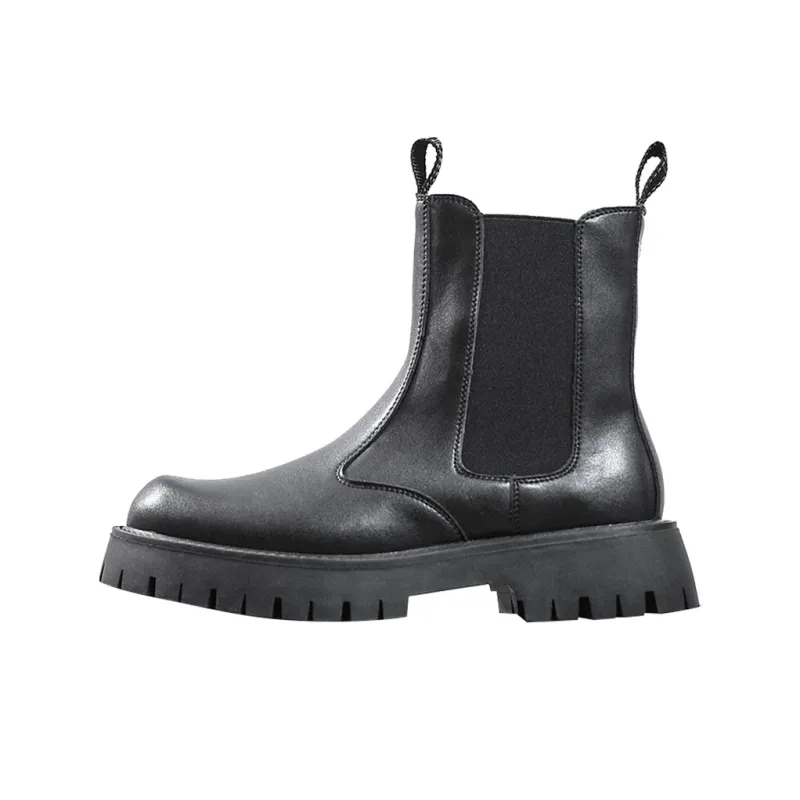 Wooden Rabbit Chelsea Boots Men's Black-0