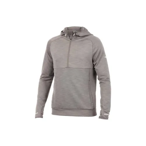 Mizuno Sweatshirts Men Gray