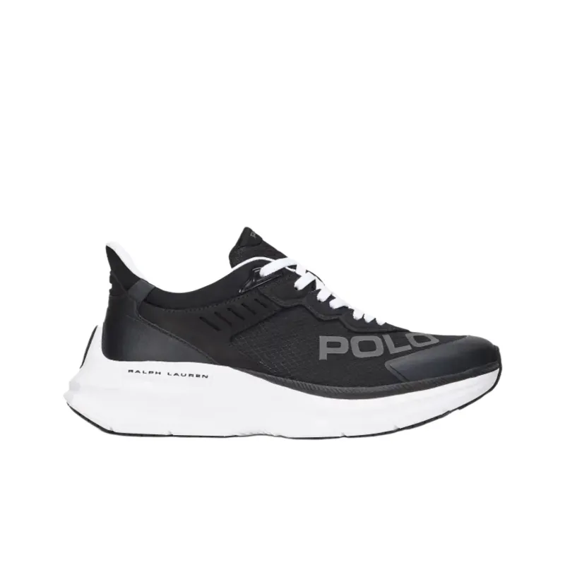 Polo Ralph Lauren Court Blade Low Top Casual Shoes Men's Black-1
