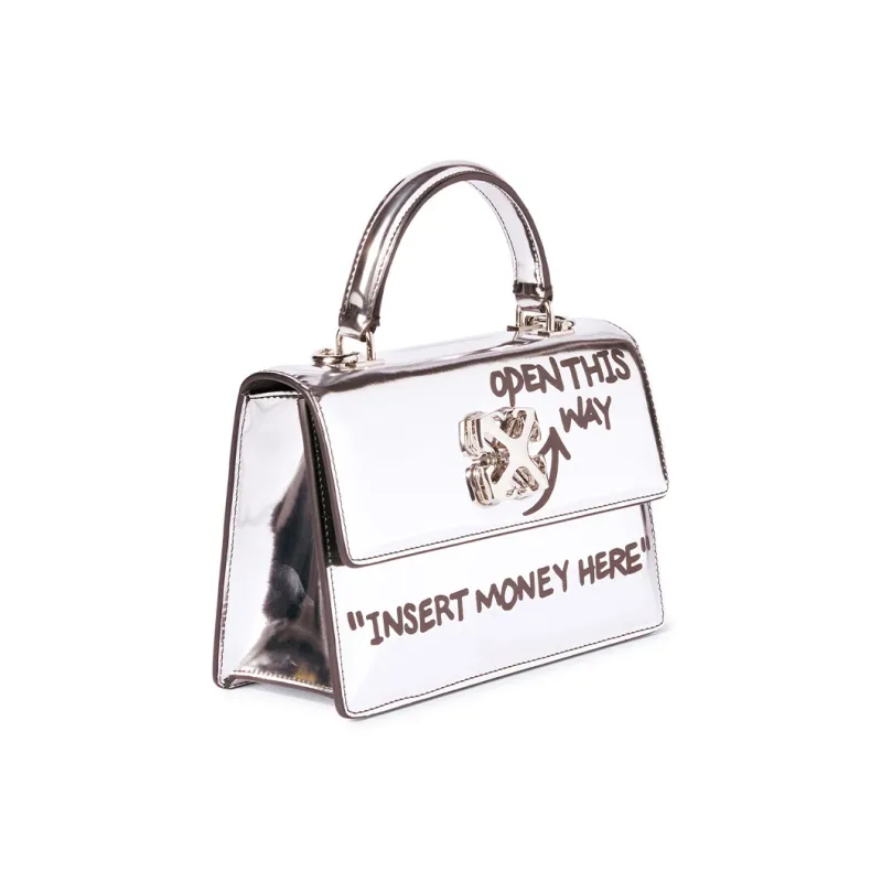 OFF WHITE Jintey 1.4 Logo Plaque Shoulder Bag-1