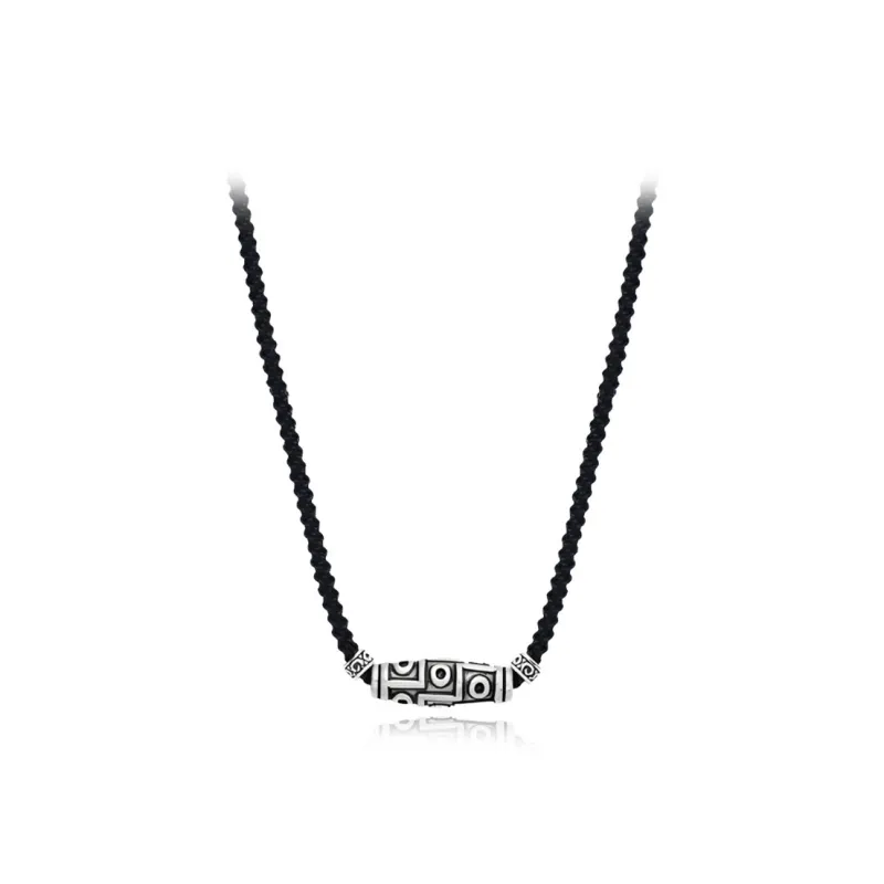 COPI S999 Pure Silver Fabric Necklaces Unisex-0