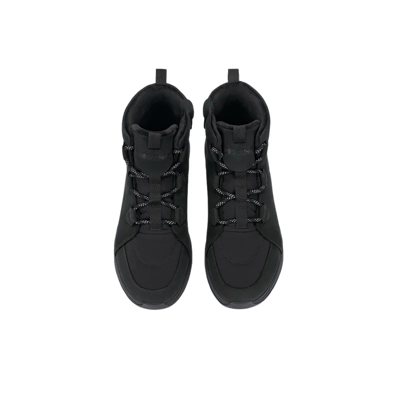 DESCENTE SKI STYLE Warm And Wear Resistant Short Snow Boots Men's Black-2