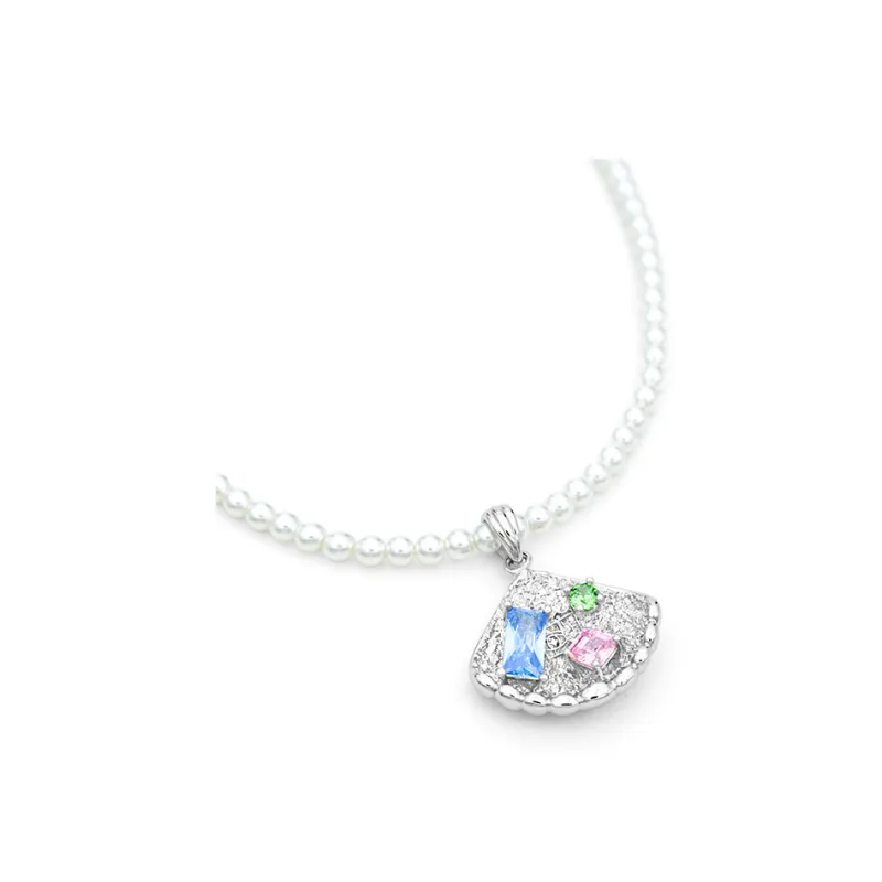 CHICI VANGO Copper Zircon Necklaces Unisex-1