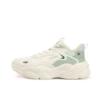 361° Croissant Slip Resistant, Abrasion Resistant, Waterproof, Thermal Low Top Casual Shoes Women's White Green