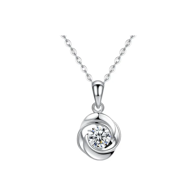 Rui Ge Mei S925 Silver Necklaces Women's-0